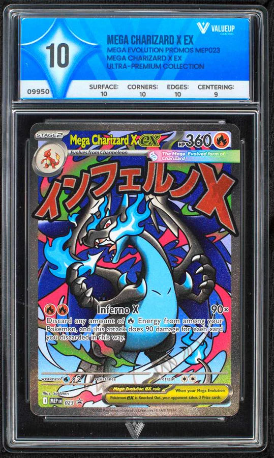 Mega Charizard X ex (ValueUp) #09950 (Subasta)