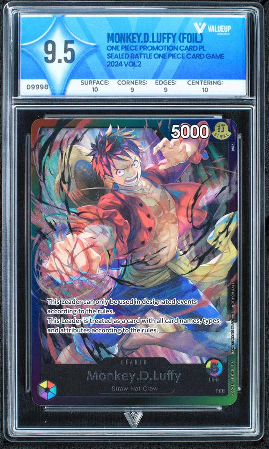 Monkey D Luffy (ValueUp) #09998 (Subasta)