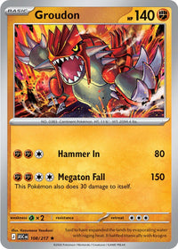Groudon 108/217 - Rare