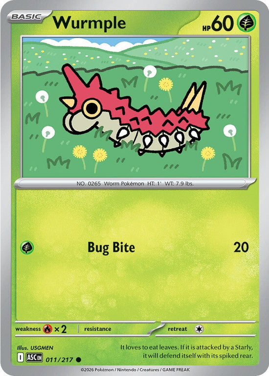 Wurmple 011/217 - Common