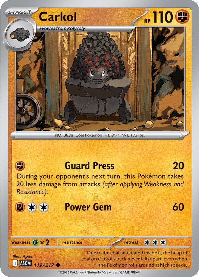 Carkol 119/217 - Common