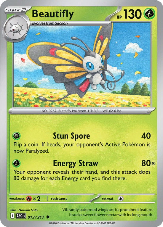 Beautifly 013/217 - Uncommon