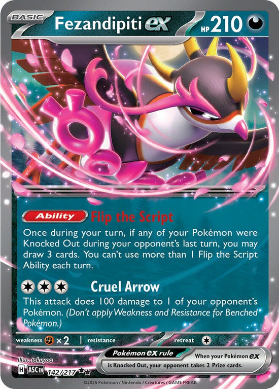 Fezandipiti ex 142/217 - Double Rare