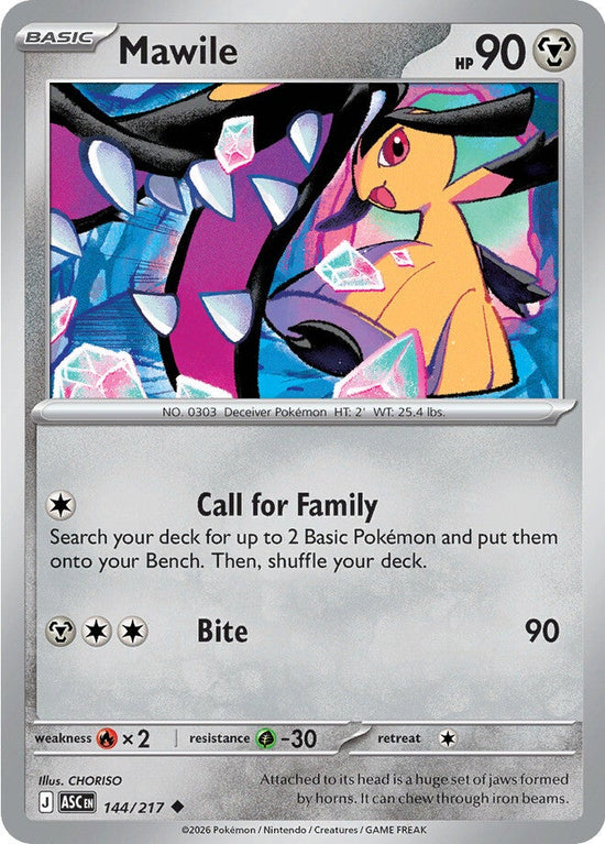 Mawile 144/217 - Uncommon