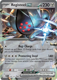 Registeel ex 145/217 - Double Rare