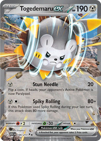 Togedemaru ex 149/217 - Double Rare