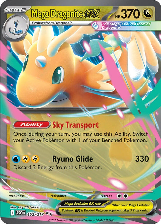 Mega Dragonite ex 152/217 - Double Rare (Español)