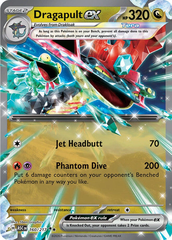 Dragapult ex 160/217 - Double Rare (Español)