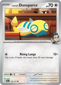 Larry's Dunsparce 163/217 - Common