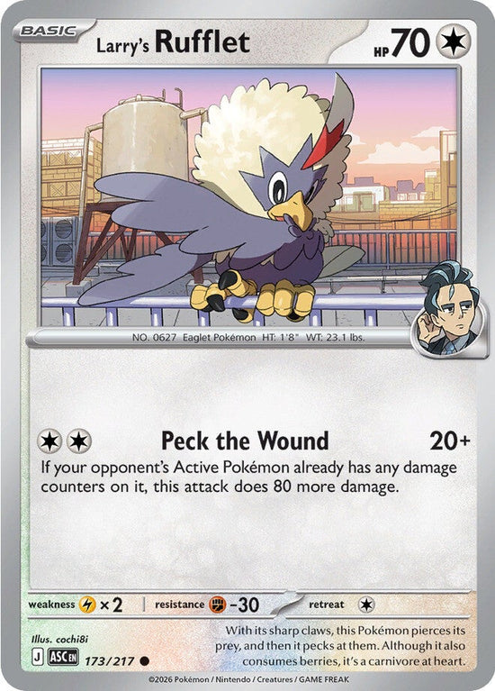 Larry's Rufflet 173/217 - Common