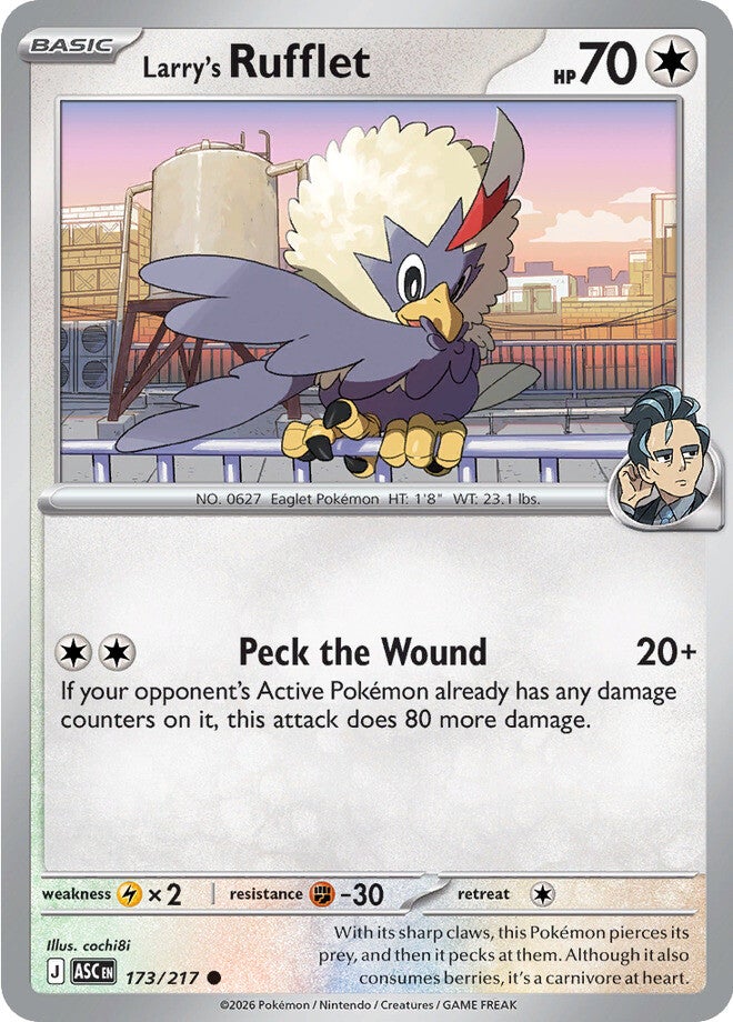 Larry's Rufflet 173/217 - Common