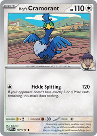 Hop's Cramorant 177/217 - Uncommon