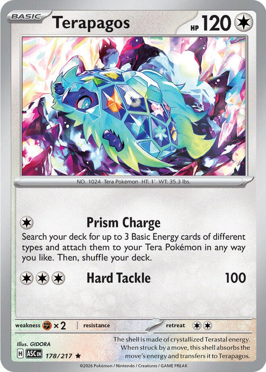 Terapagos 178/217 - Rare