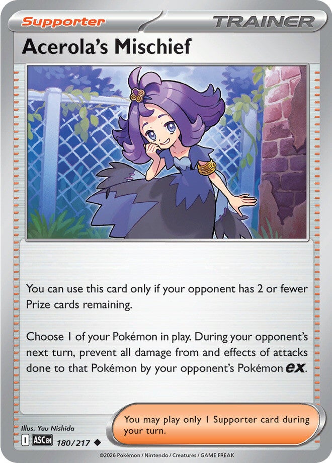 Acerola's Mischief 180/217 - Uncommon