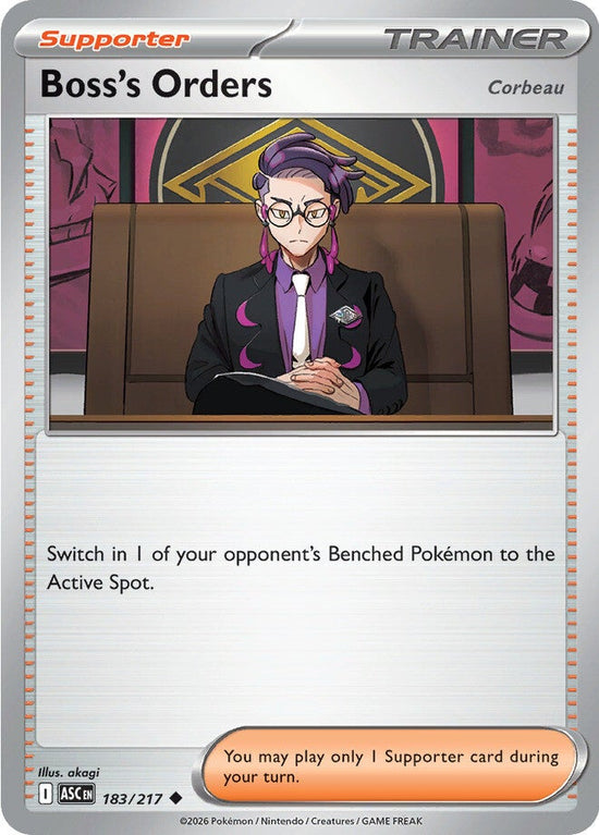 Boss's Orders [Corbeau] 183/217 - Uncommon