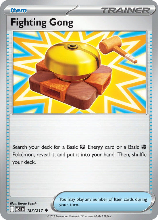 Fighting Gong 187/217 - Uncommon