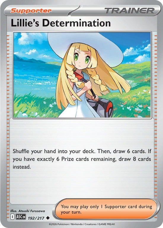 Lillie's Determination 192/217 - Uncommon