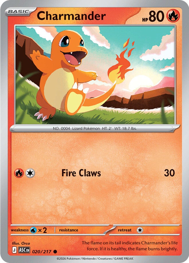 Charmander 020/217 - Common