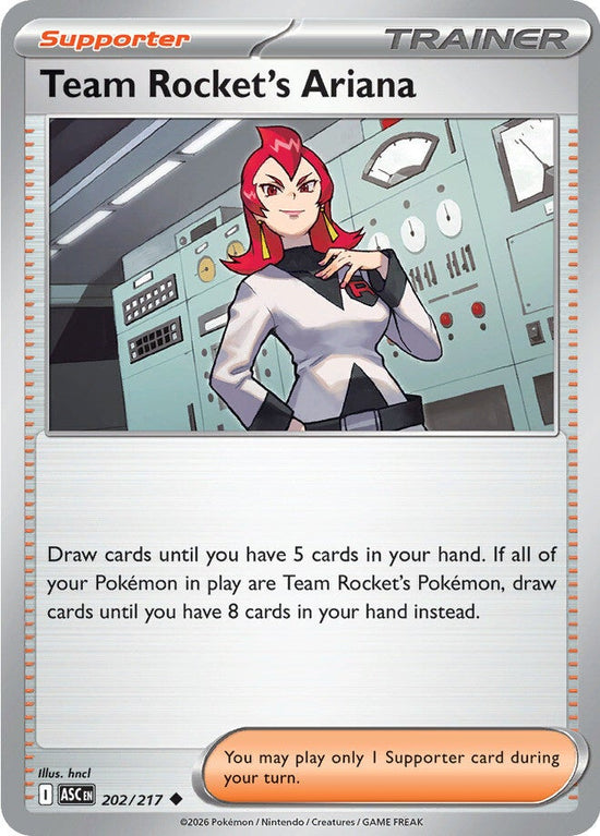Team Rocket's Ariana 202/217 - Uncommon