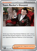 Team Rocket's Giovanni 204/217 - Uncommon