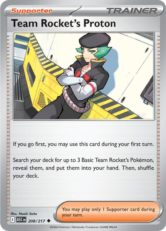 Team Rocket's Proton 208/217 - Uncommon