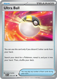 Ultra Ball 213/217 - Common