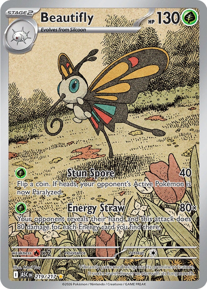 Beautifly 219/217 - Illustration Rare