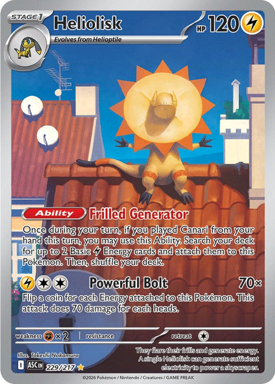 Heliolisk 229/217 - Illustration Rare (Español)