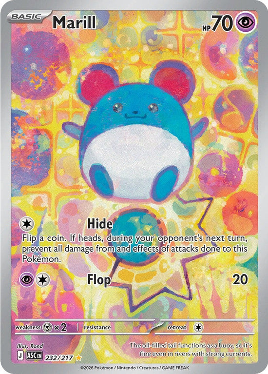 Marill 232/217 - Illustration Rare