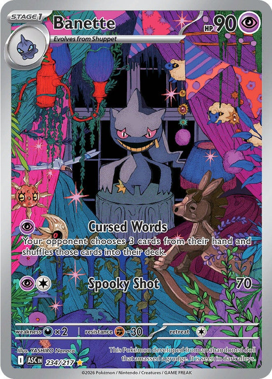 Banette 234/217 - Illustration Rare (Español)