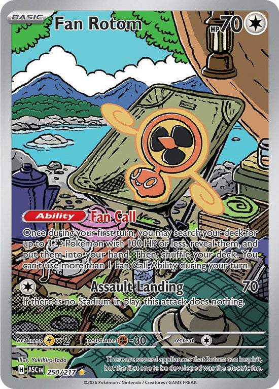 Fan Rotom 250/217 - Illustration Rare (Español)
