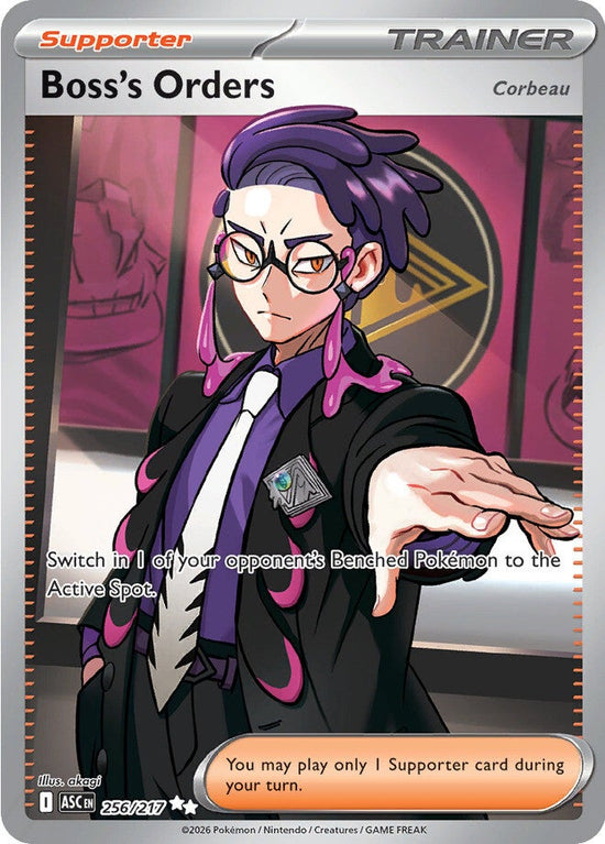 Boss's Orders [Corbeau] 256/217 - Ultra Rare (Español)