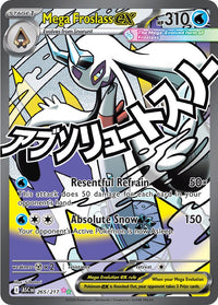 Mega Froslass ex 265/217 - Mega Attack Rare