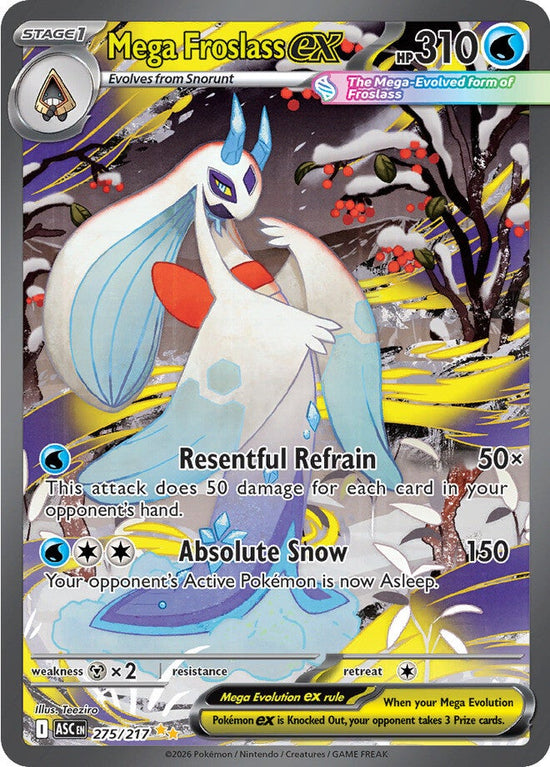 Mega Froslass ex 275/217 - Special Illustration Rare (Español)
