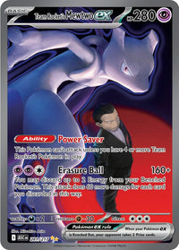 Team Rocket's Mewtwo ex 281/217 - Special Illustration Rare (Español)