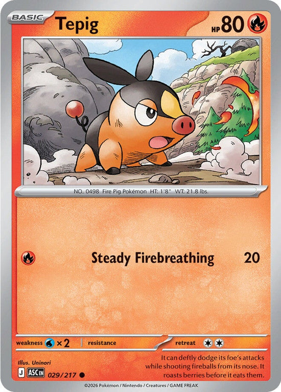 Tepig 029/217 - Common