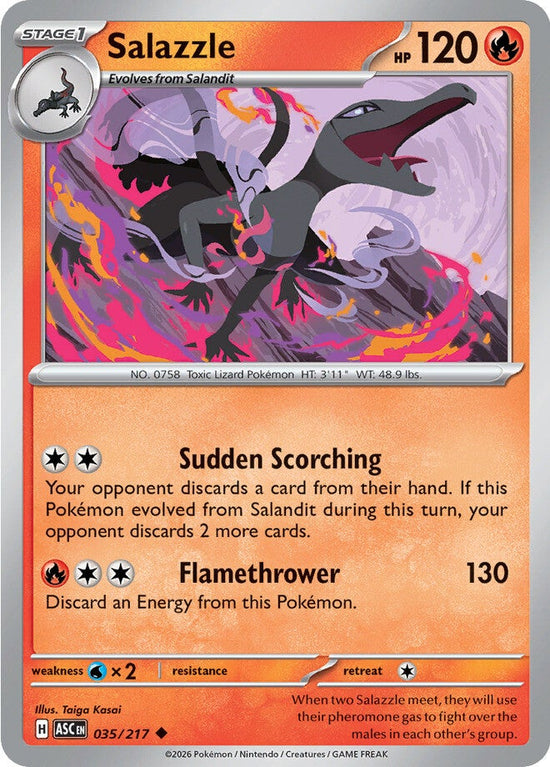 Salazzle 035/217 - Uncommon