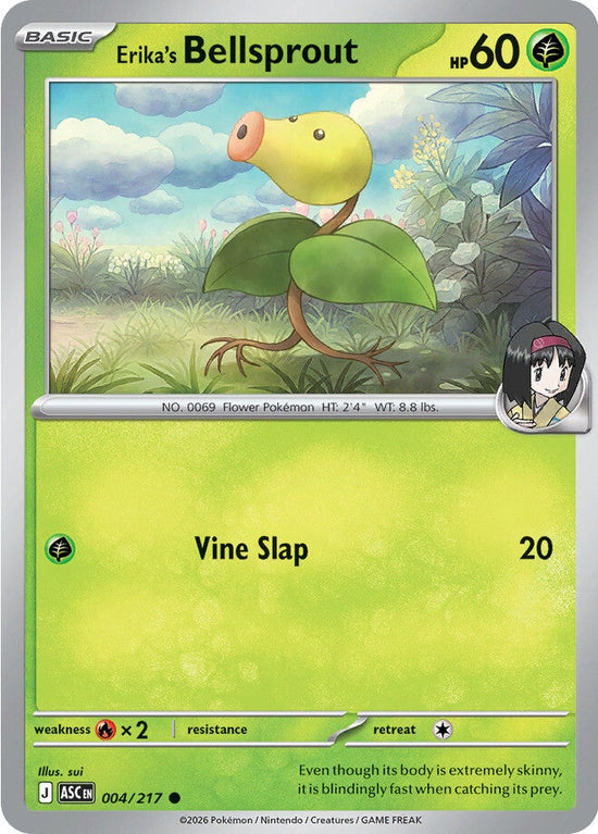 Erika's Bellsprout 004/217 - Common