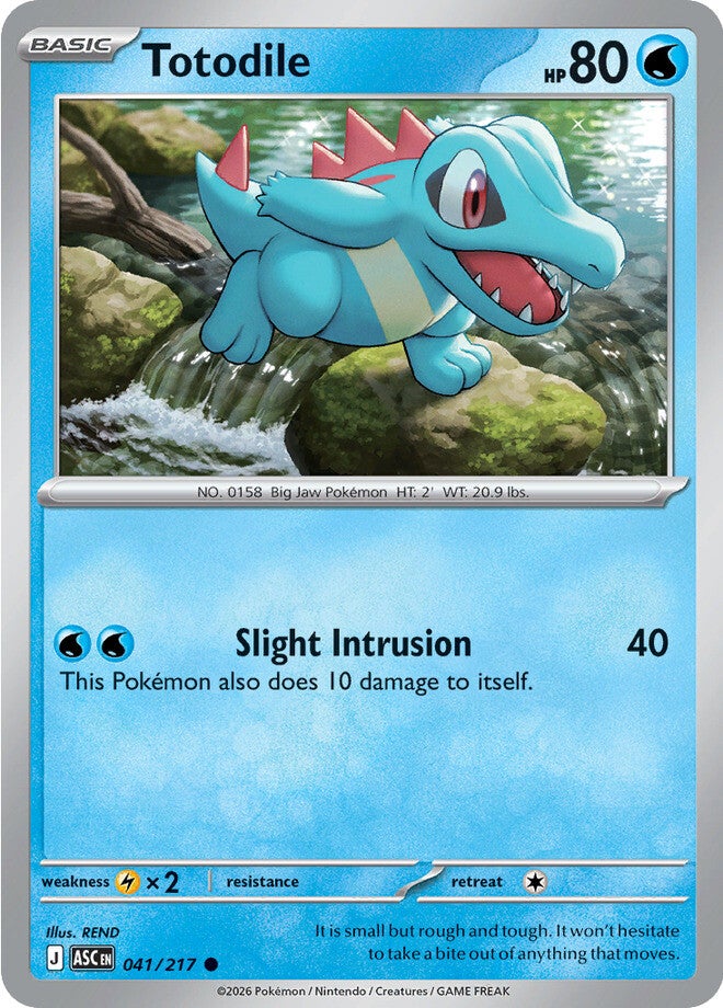 Totodile 041/217 - Common