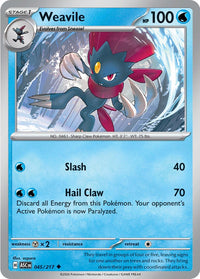 Weavile 045/217 - Uncommon