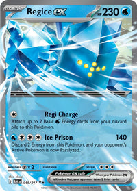 Regice ex 048/217 - Double Rare