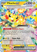 Pikachu ex 057/217 - Double Rare