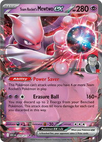 Team Rocket's Mewtwo ex 079/217 - Double Rare