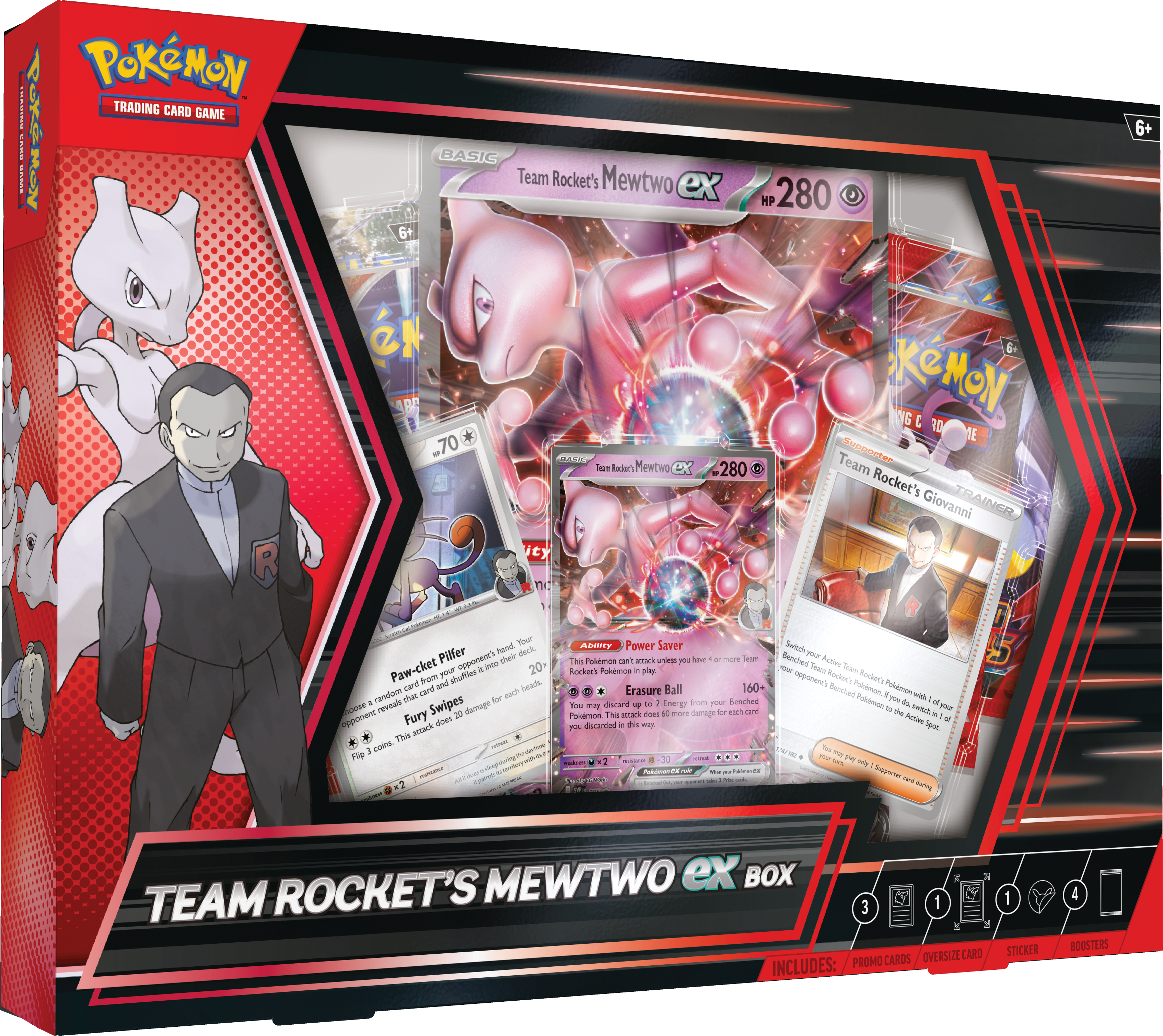 Team Rocket's Mewtwo ex Box-Kantocards