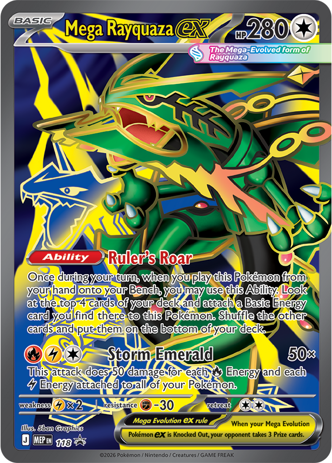 Mega Rayquaza ex Premium Tournament Collection (PREVENTA PRÓXIMAMENTE)