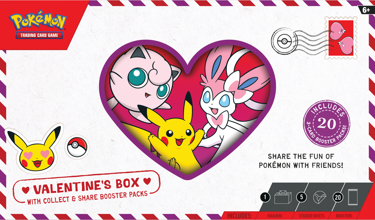 Pokémon TCG: Valentine's Box 2027 (PREVENTA PRÓXIMAMENTE)