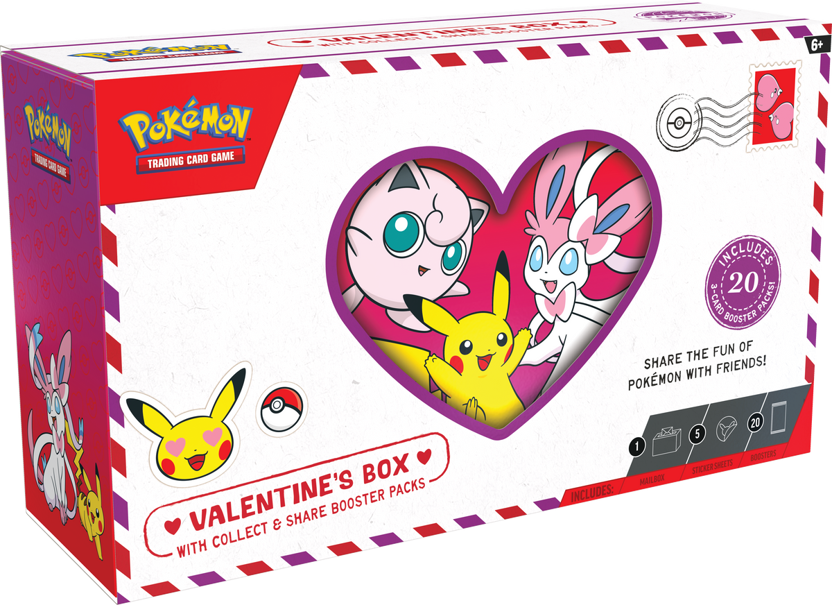 Pokémon TCG: Valentine's Box 2027 (PREVENTA PRÓXIMAMENTE)