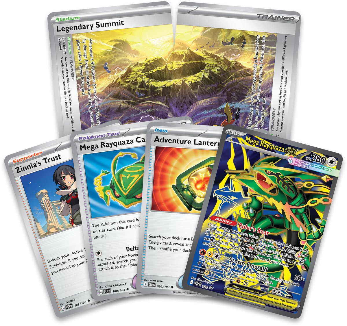 Mega Rayquaza ex Premium Tournament Collection (PREVENTA PRÓXIMAMENTE)
