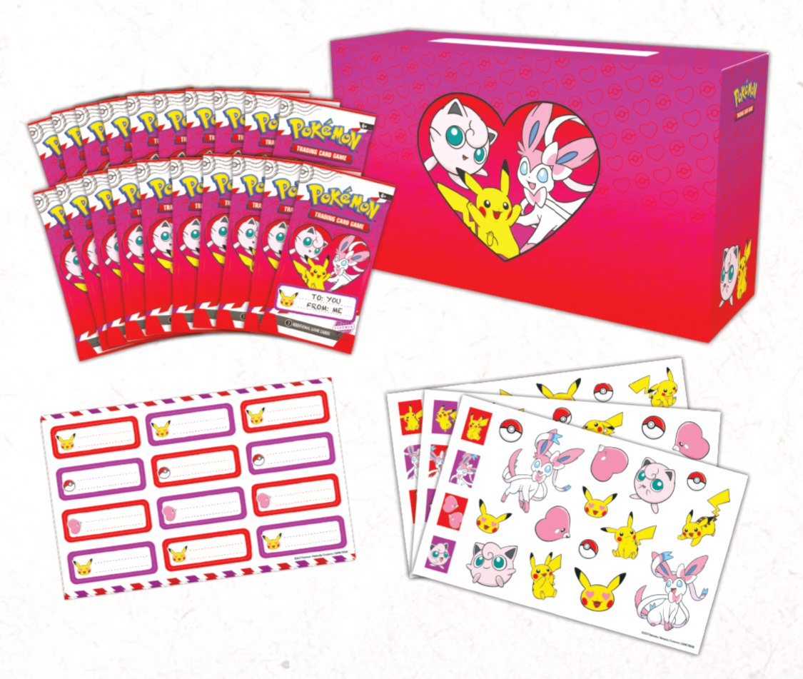 Pokémon TCG: Valentine's Box 2027 (PREVENTA PRÓXIMAMENTE)
