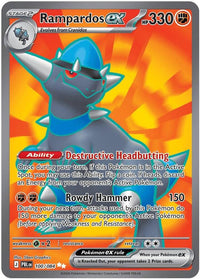 Rampardos ex - 100/084 - Pitch Black (PBL)